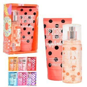 Kit de splash y crema Pink In Sweet nuevo diseño