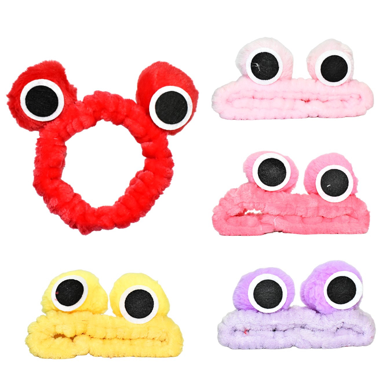 Banda para cabello con diseño de ojos animados