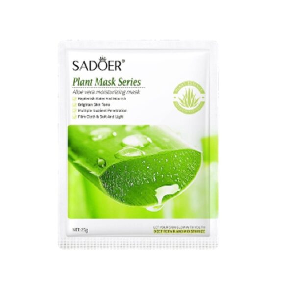 Mascarillas sadoer aloe vera - Imagen 2