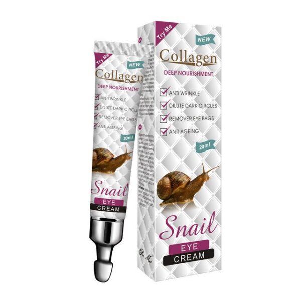 Crema para los ojos nutrición profunda Collagen Snail