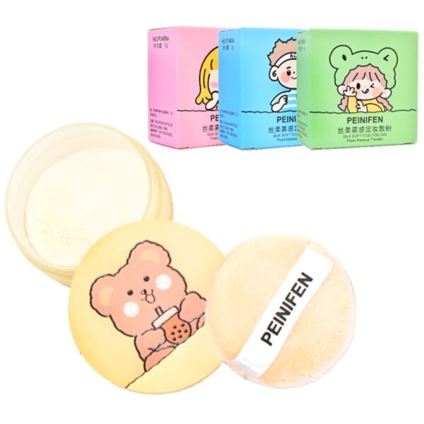 Polvos Sueltos Matte Presentacion Kawaii Peinifen