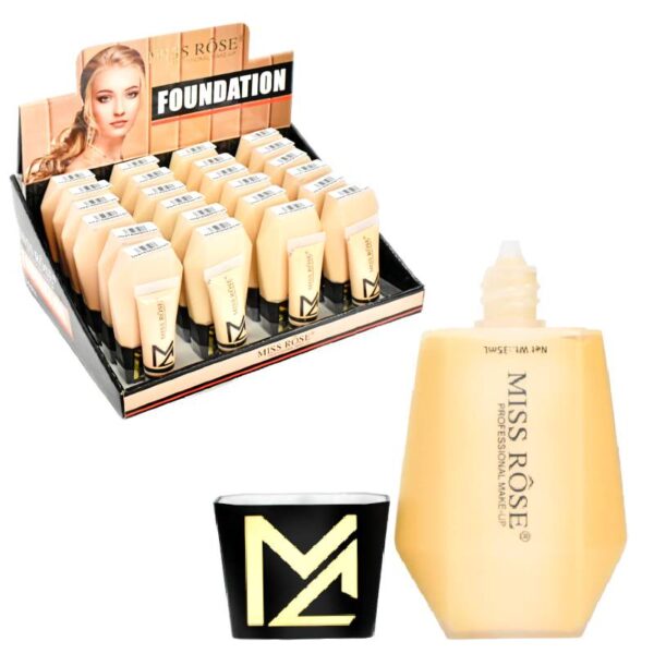 Bases Miss Rose 35Ml Presentacion De Tapa Negra Y Sello Dorado