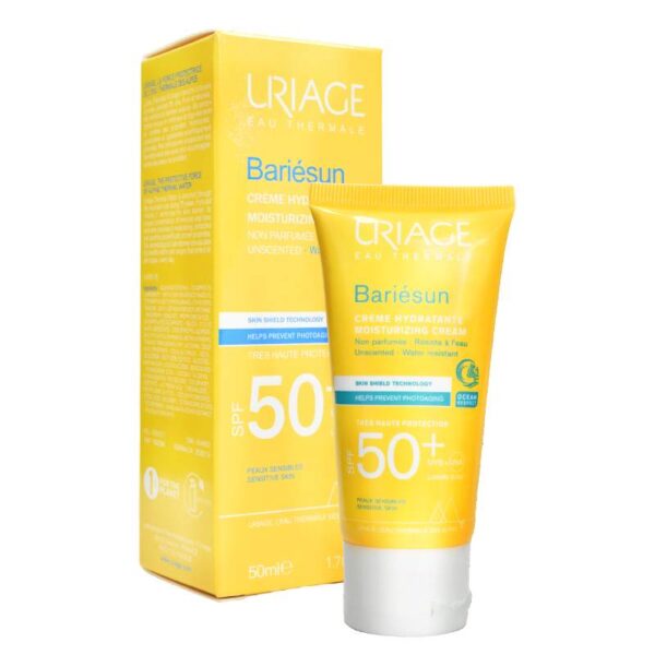 Crema Hidratante Uriage De Alta Proteccion 50 Spf De 50Ml Caja Amarilla