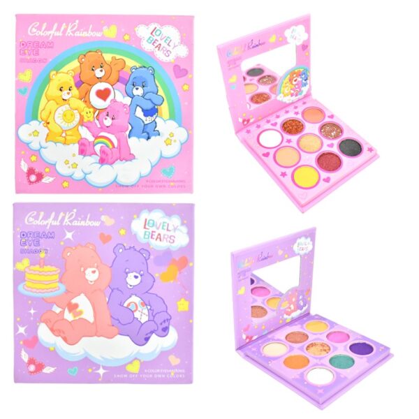 Sombras Ultra Pigmentadas Colorful Rainbow de 9 Colores