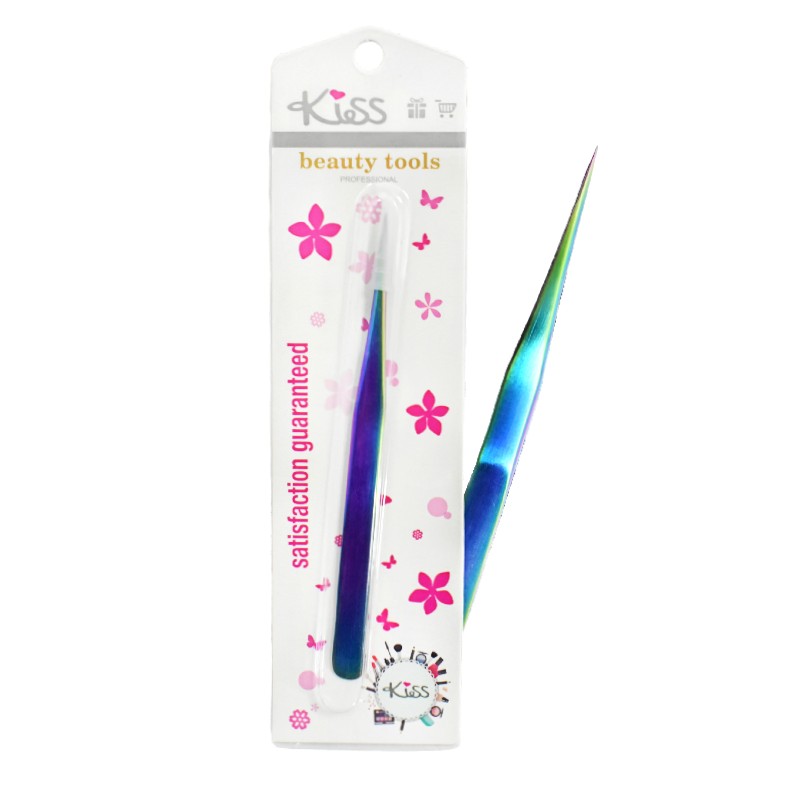 Pinzas Kiss Beauty Tools Tornasol Surtidas - Imagen 2