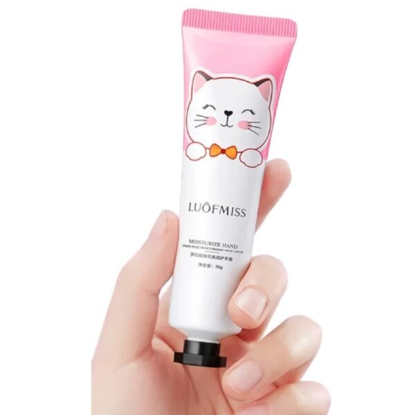 Crema  Para Manos Presentacion Rosada De Gato Luofmiss 30G