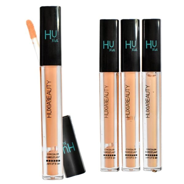 Corrector Huxiabeauty Tapa Negra Letras Verdes