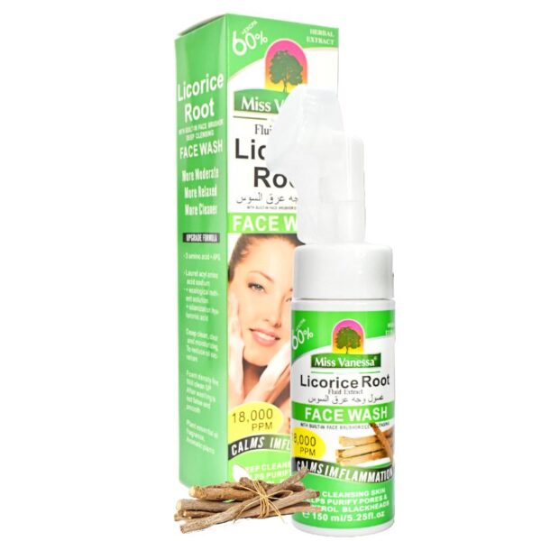 Espuma Limpiadora Facial Miss Vanessa De Arbol De Regaliz 150 Ml
