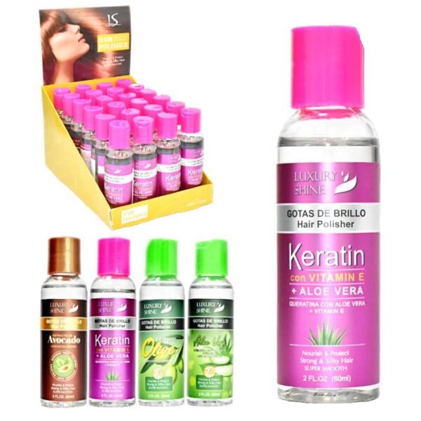 Gotas Para El Cabello De Keratina Y Vitaminas 60Ml