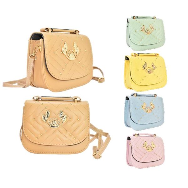 Cartera personal  en colores surtidos con tulipanes