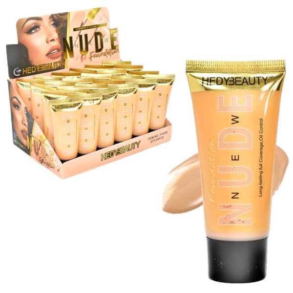 Bases Nude Nuevas Hedybeauty 40Ml Dorada
