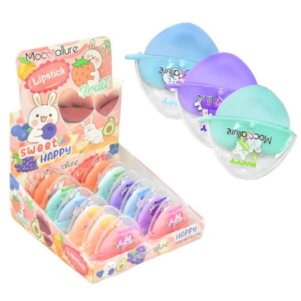Labial Magico De Frutas En Forma De Corazon  Mocallure