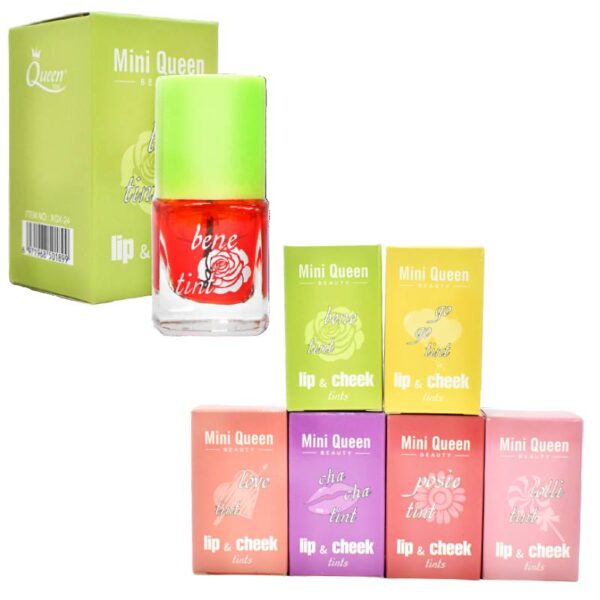 Tintas Para Labios Y Mejillas En Aromas Frutales 6 Ml Mini Queen