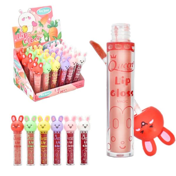 Labial Presentacion De Cabezas De Conejo Mini Queen