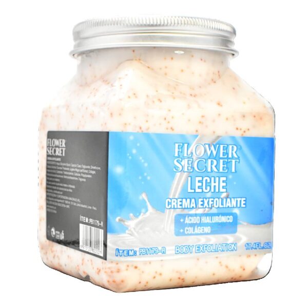 Exfoliante Con Extracto De Leche Presentación Tarro De 500Ml