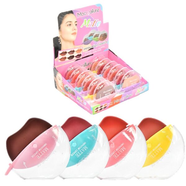 Labiales Matte En Presentacion De Labios Mocallure Colores Surtidos
