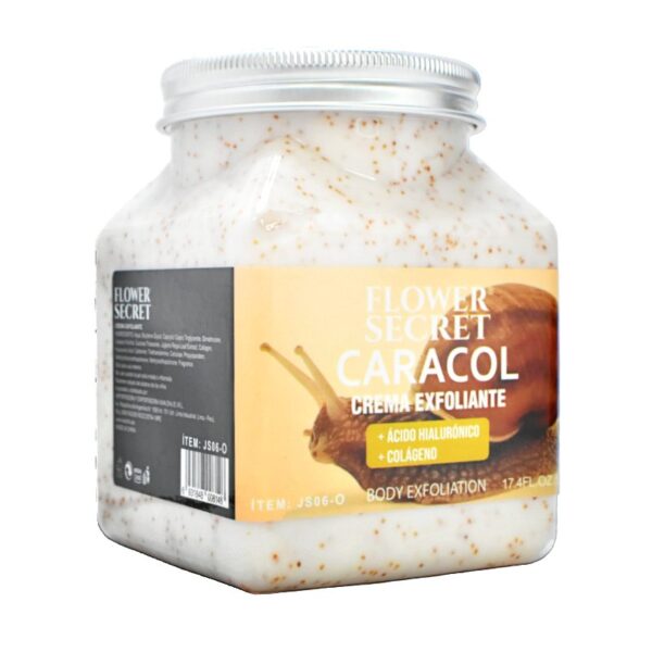 Exfoliante En Tarro De Caracol Flower Secret 500Ml