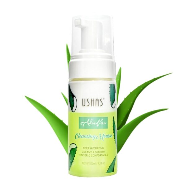 Espuma Facial Ushas De Aloe Vera 120Ml