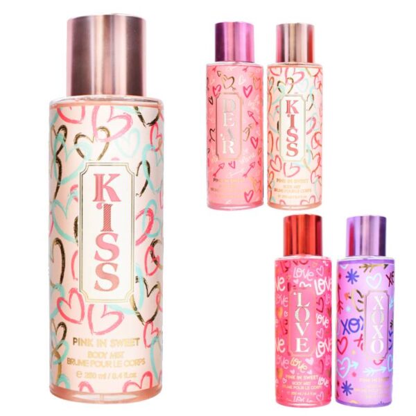 Splash Pink In Sweet Con Estampado De Corazones 250Ml