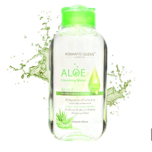 Desmaquillante Romantic Queen Frasco Azul Y Verde 135Ml - Imagen 2