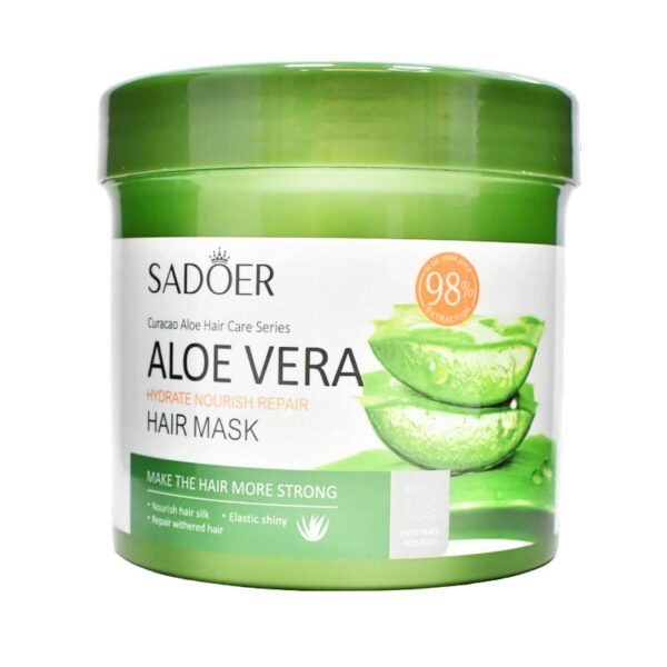 Mascarilla Capilar De Aloe Vera Sadoer En Tarro 500G