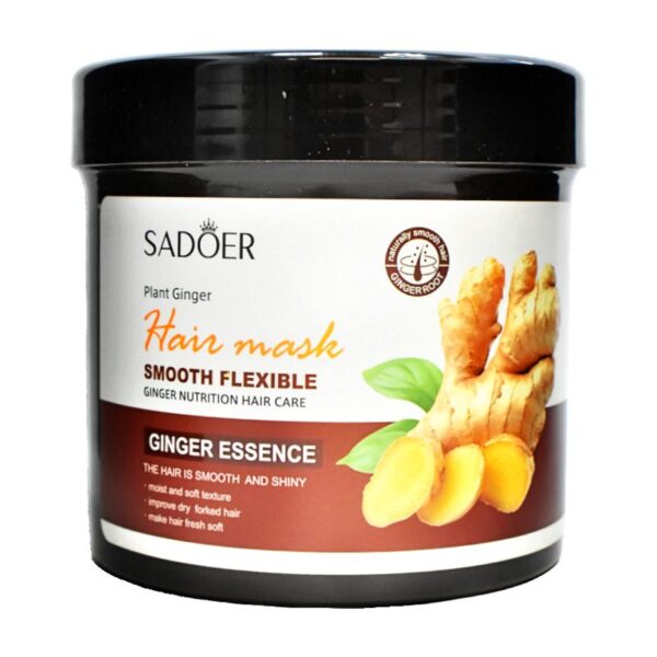 Mascarilla Capilar De Esencia De Jengibre Sadoer Tarro 500G