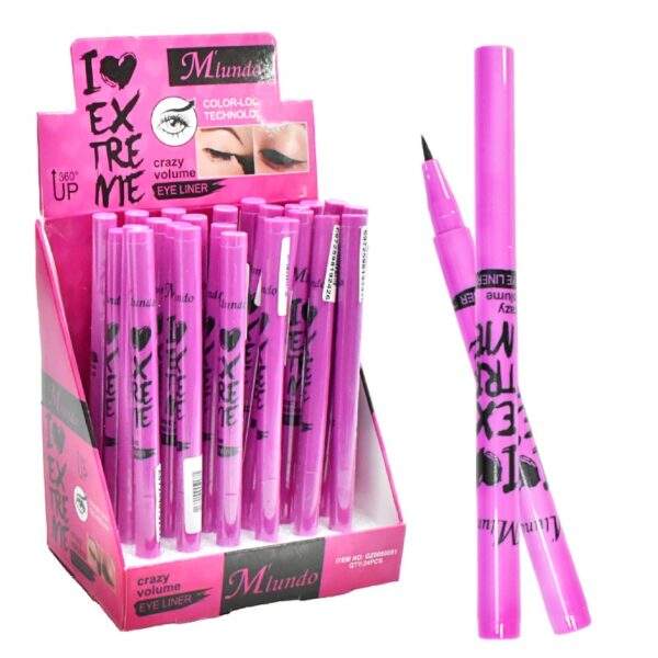 Delineador Miundo Negro De Plumon Xtreme