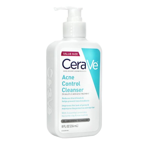 Limpiador Para El Control De Acne Con Acido Salicilico Cerave 236Ml