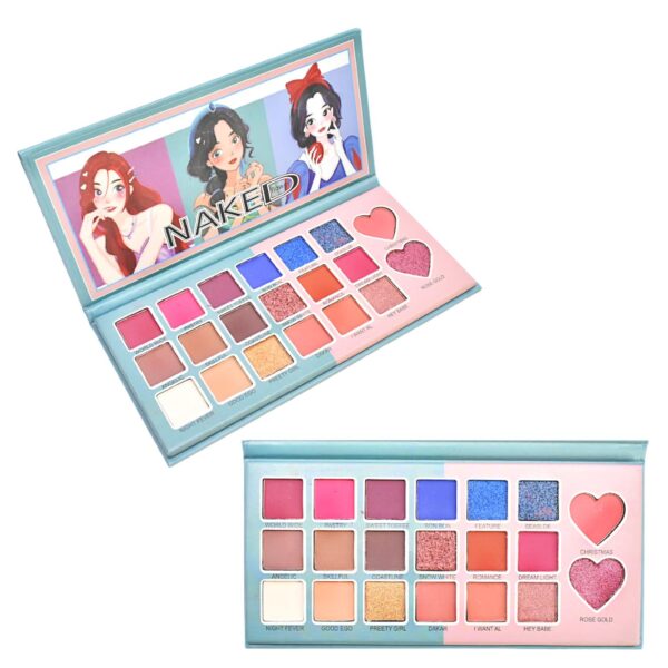 Sombra Naked 3 Chicas De 20 Colores