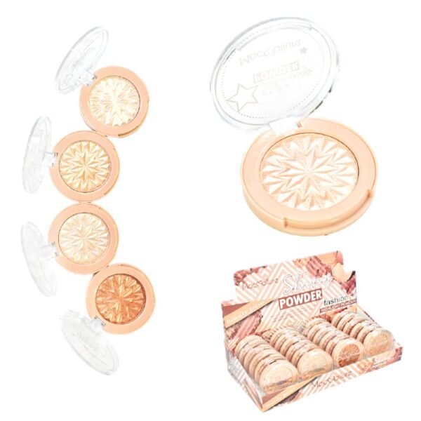 Iluminadores Circular Shiny Powder Mocallure