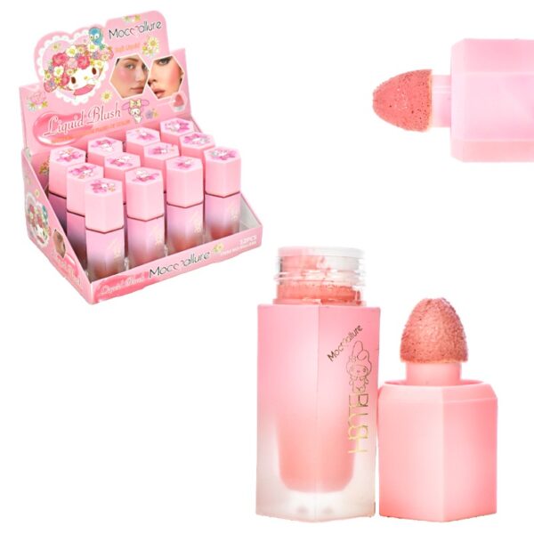 Rubores Liquidos Mocallure Tapa Rosa Con Conejo