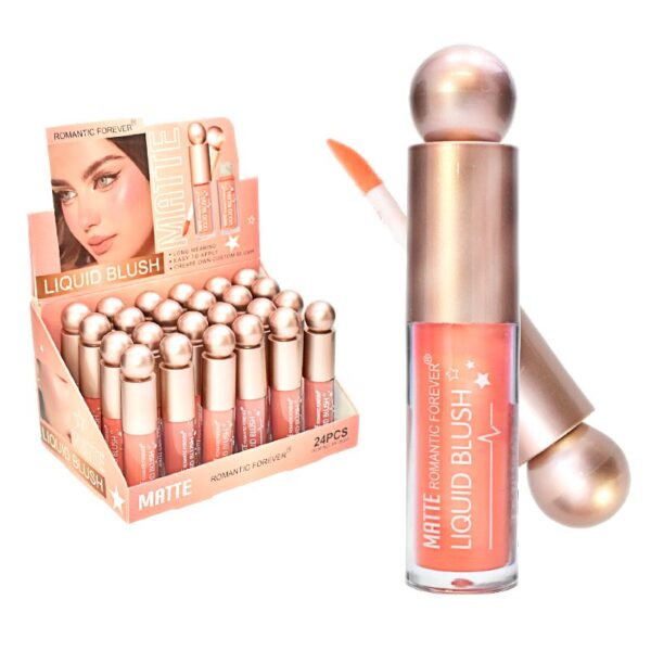 Rubor Liquido Romantic Forever Tapa Con Esfera
