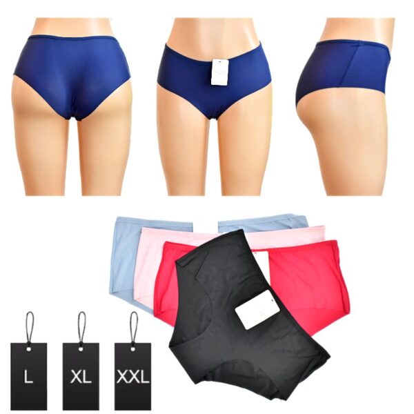 Blumer Body Key Liso De Algodon En Tallas Y Colores Surtidos