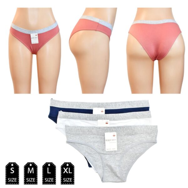 Blumer Liso Body Key Tallas Y Colores Surtidos