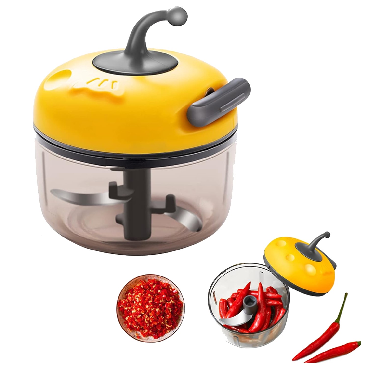 Procesador Manual Multifuncional De Vegetales