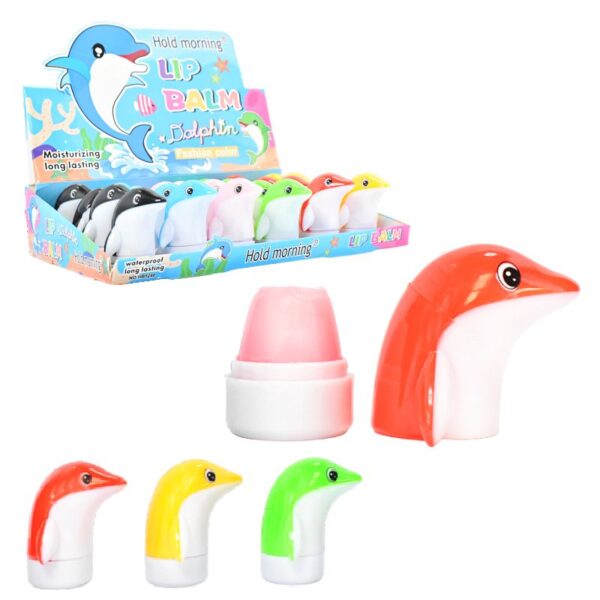 Balsamos Para Labios En Presentación De Delfín