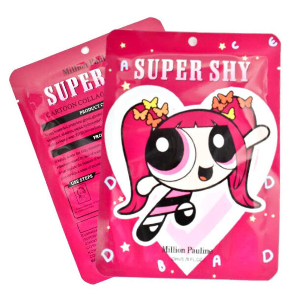 Mascarilla Facial de Colageno Portada Fucsia Chica Superpoderosa Milion Pauline