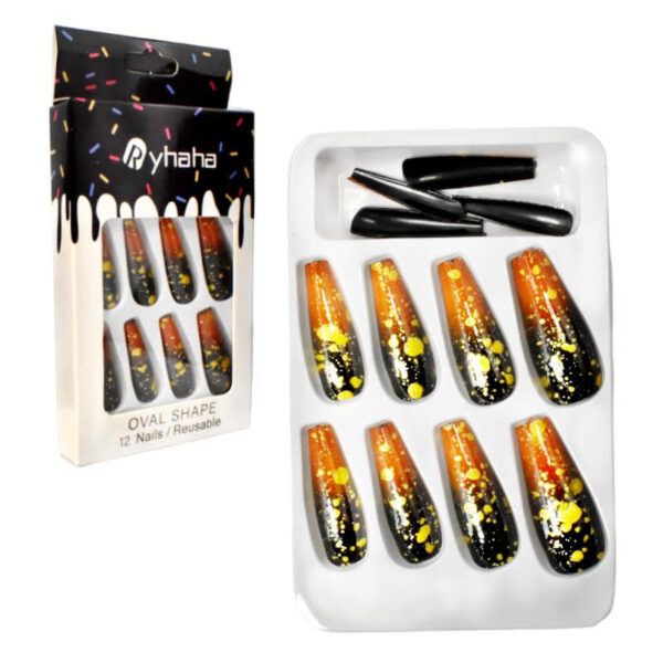 Uñas Press On Nails Ryhaha 12pcs