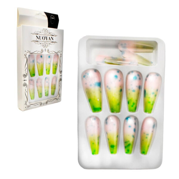 Uñas Press On Nails Nouya 12pcs