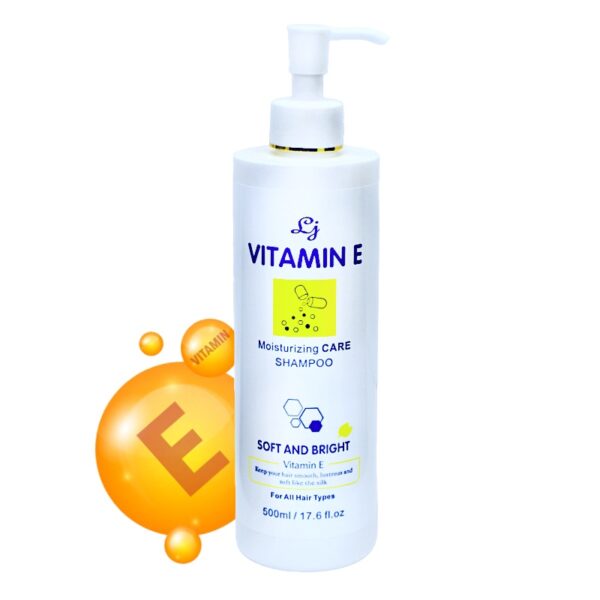 Shampoo Con Vitamina E Para Todo Tipo de Cabello