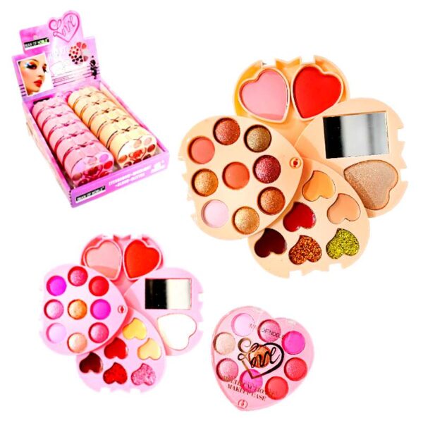 Set de Sombras con Iluminadores en Forma de Corazón Iman of Noble