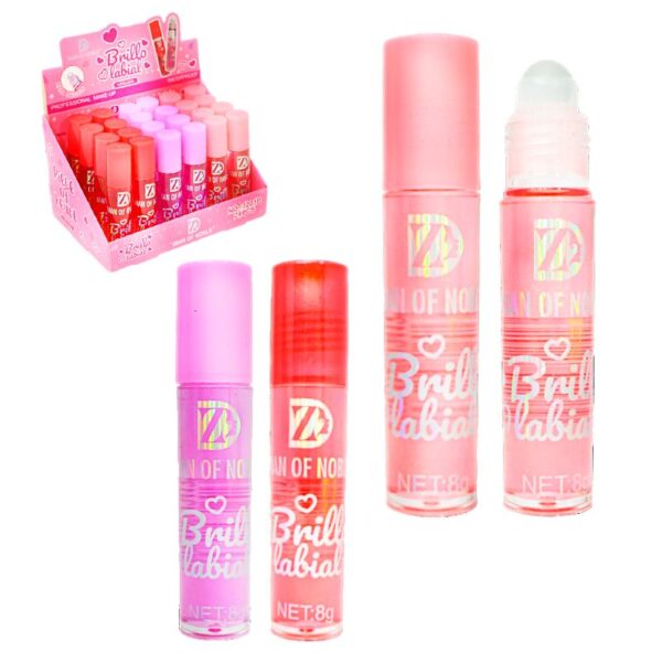 Brillos Labiales En Caja Con Corazones Iman Of Noble