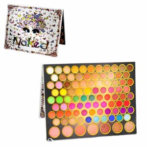 Sombras Naked de 91 Colores en Presentación Caja Blanca con Chica Afro