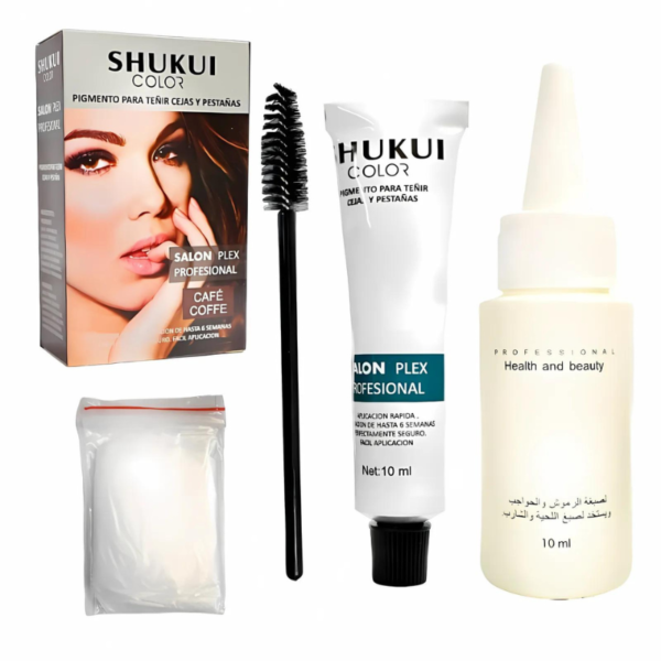 Pigmento para teñor cejas y pestañas SHUKUI CAFÉ