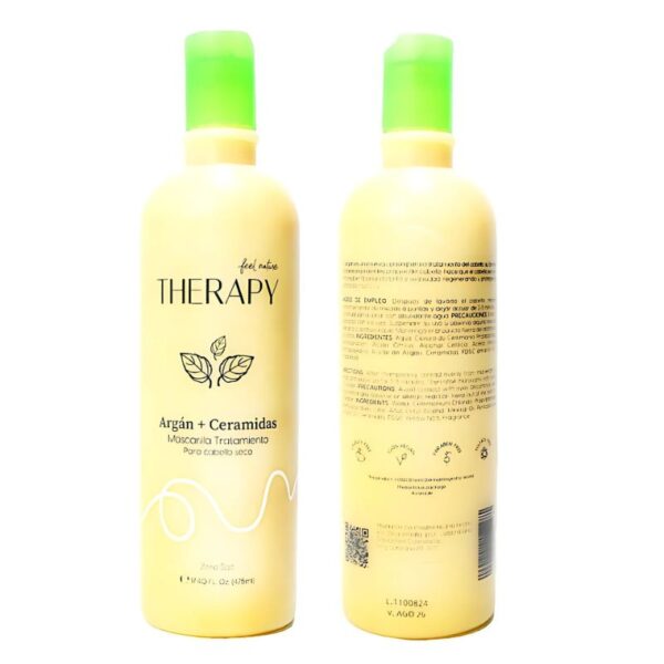 Mascarilla y tratamiento THERAPY Argán + Ceramidas