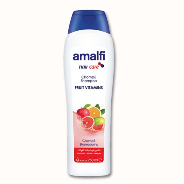 PREVENTA AMALFI CHAMPU FAMILIAR VITAMINAS FRUTALES 750ML