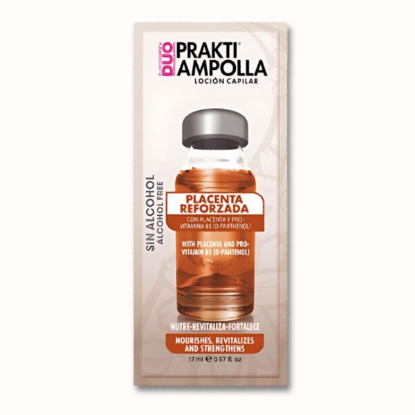 PREVENTA DUO DISPLAY PRAKTIAMPOLLA PLACENTA REFORZADA 17ml X 12UNDS