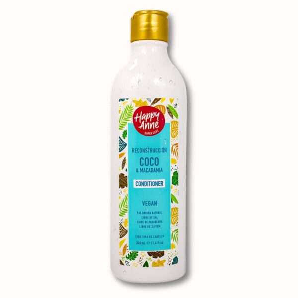 PREVENTA HAPPY ANNE ACOND. SUPER REC. COCO Y MACADAM. S/SAL 340ml