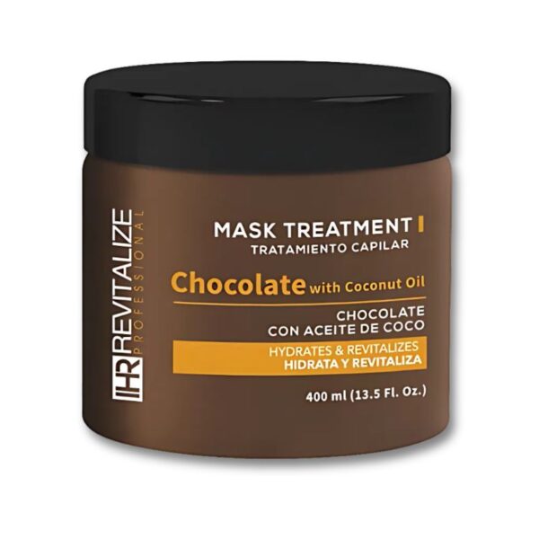 PREVENTA IHR REV. TRAT. CHOCOLATE Y ACEITE DE COCO 400ml 13.5 oz