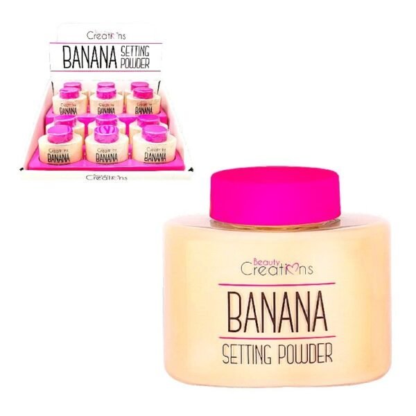 Polvo Banana Tapa Rosa 42g Beauty Creations